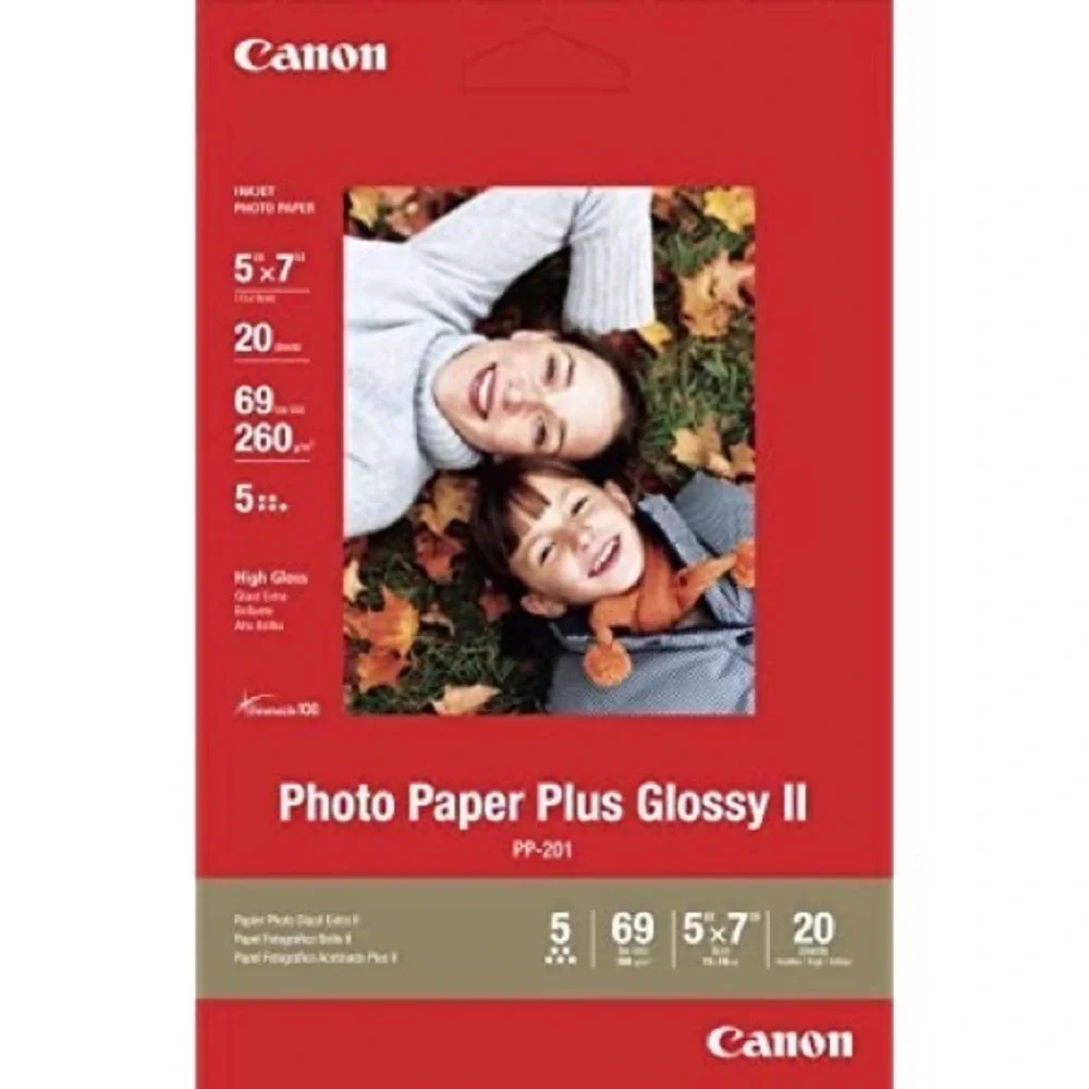 150 Sheet Canon Photo Plus II High-Gloss Photo 3.95” x 5.9”